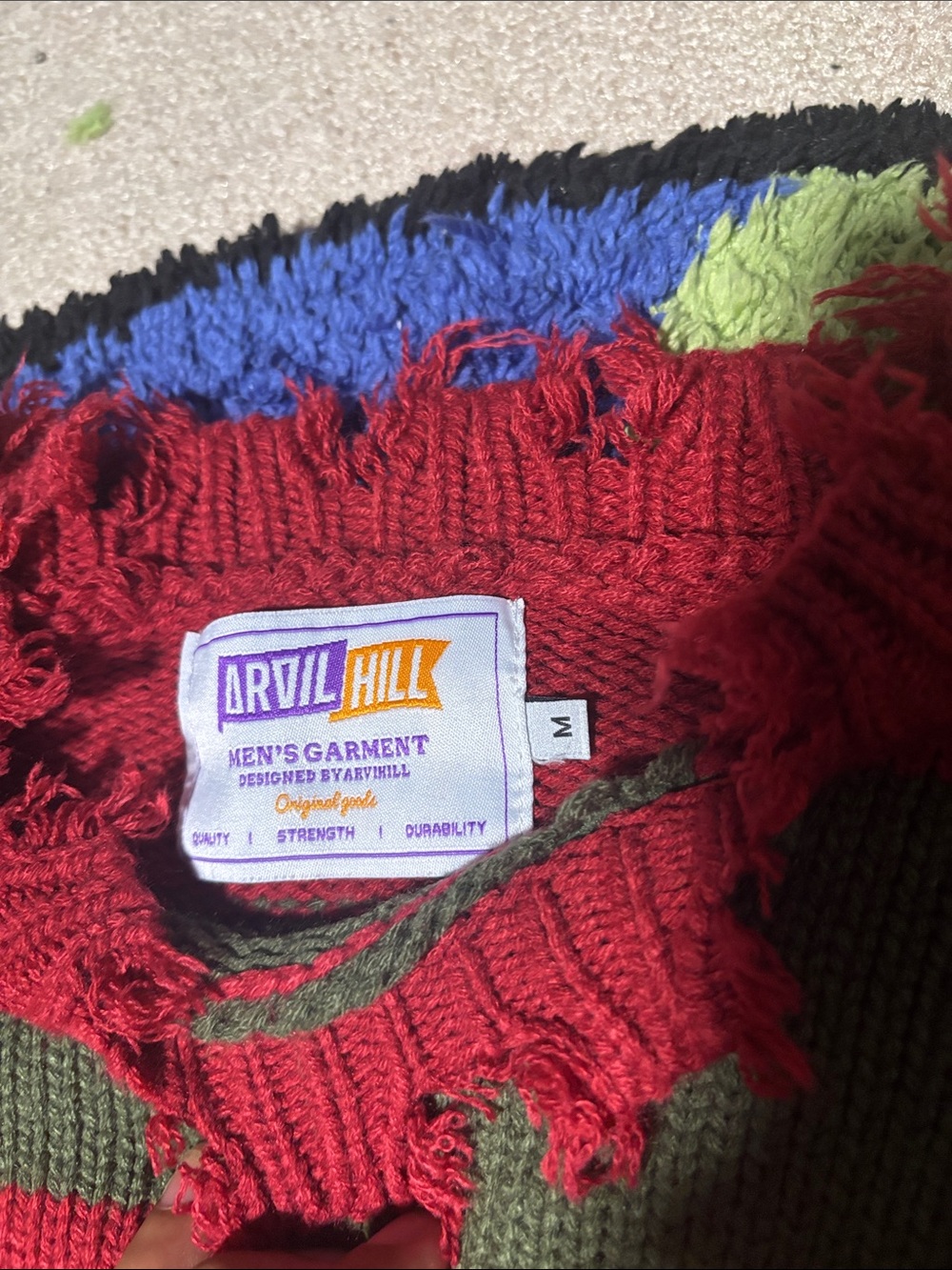 Authentic Freddy Krueger Sweater - Picture 2 of 3